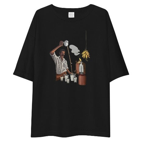 Unisex Oversized T-Shirt Drop Shoulder