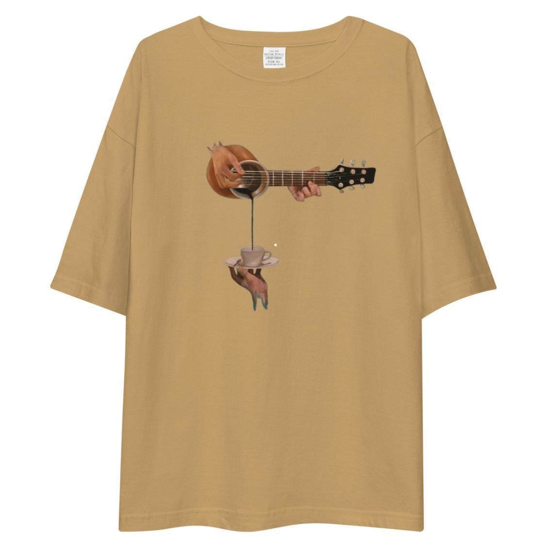 Unisex Oversized T-Shirt Drop Shoulder