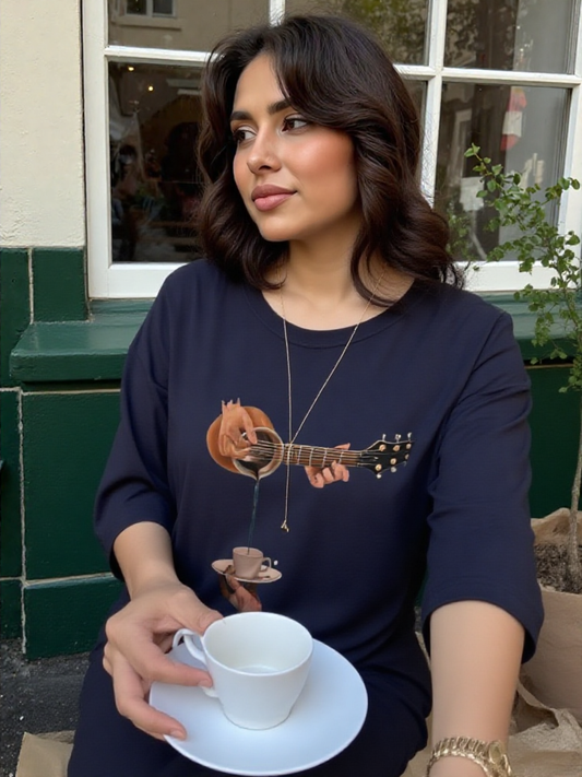 Unisex Oversized T-Shirt Drop Shoulder