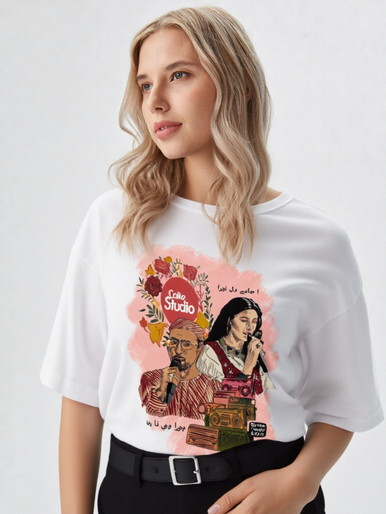 Unisex Oversized T-Shirt Drop Shoulder