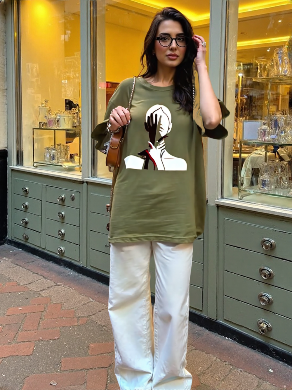 Aawaz – Oversized Women’s T-Shirt by Kaavish