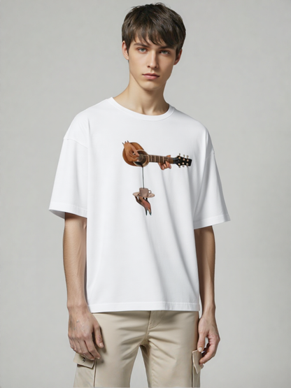 Unisex Oversized T-Shirt Drop Shoulder