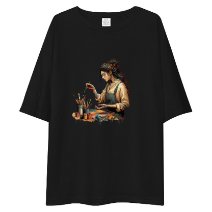 Unisex Oversized T-Shirt Drop Shoulder