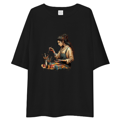 Unisex Oversized T-Shirt Drop Shoulder