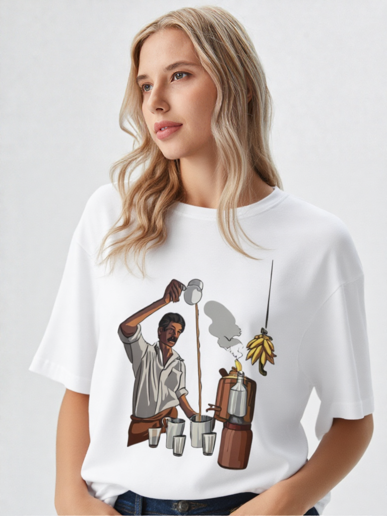 Unisex Oversized T-Shirt Drop Shoulder