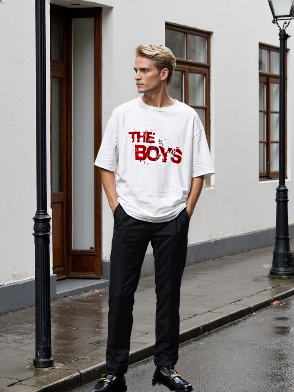 Unisex Oversized T-Shirt Drop Shoulder