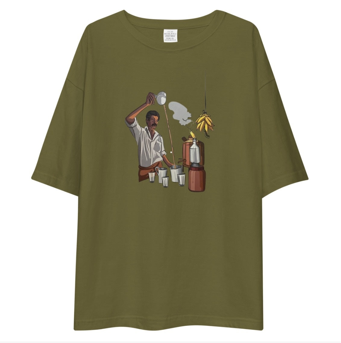 Unisex Oversized T-Shirt Drop Shoulder