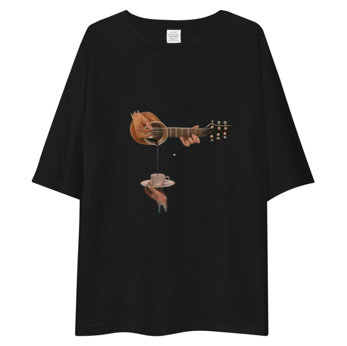 Unisex Oversized T-Shirt Drop Shoulder
