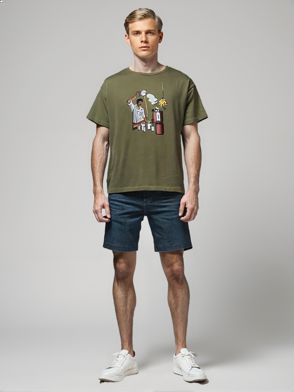 Unisex Oversized T-Shirt Drop Shoulder