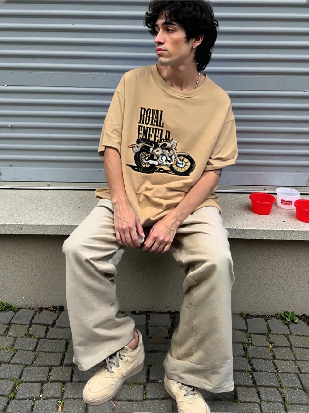Unisex Oversized T-Shirt Drop Shoulder