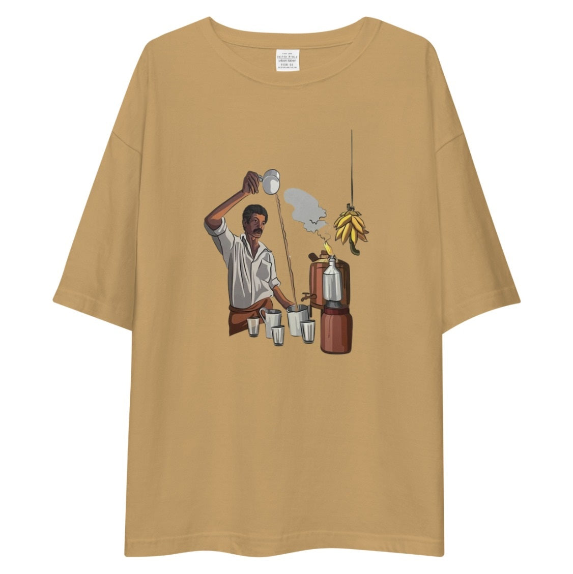Unisex Oversized T-Shirt Drop Shoulder
